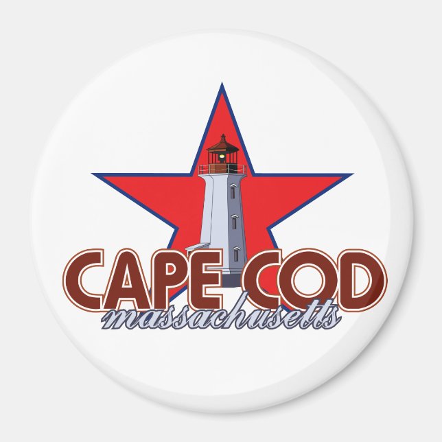 Aimant Cap Cod Lighthouse (Devant)