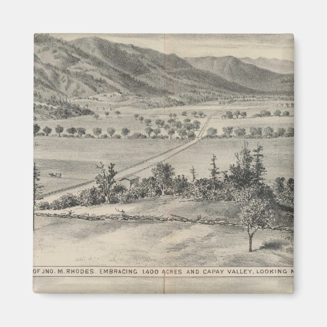 Aimant Capay Valley, Harlan farm (Devant)