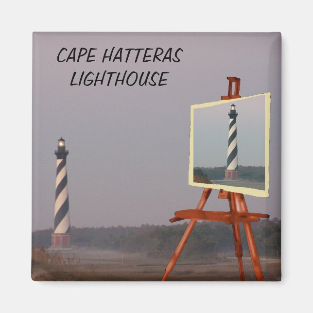 AIMANT CAPE HATTERAS LIGHTHOUSE-MAGNET (Devant)