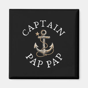 Aimant Capitaine Pap-pap Bateau Voile Voile Grand-père An