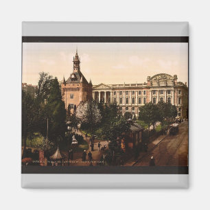 Aimant Capitol et jardins publics, vinta de Toulouse,