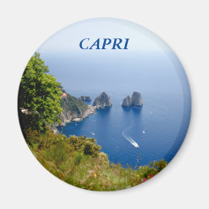 Aimant Capri avec les rochers de Faraglioni