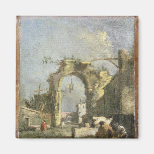 Aimant Capriccio - ruines, XVIIIème siècle