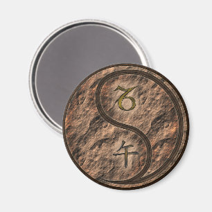 Aimant Capricorne & Cheval de Terre