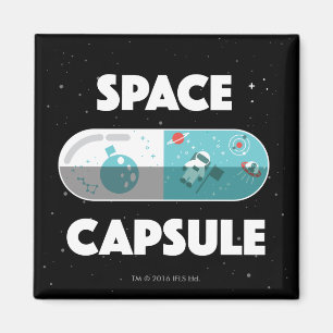 Aimant Capsule spatiale