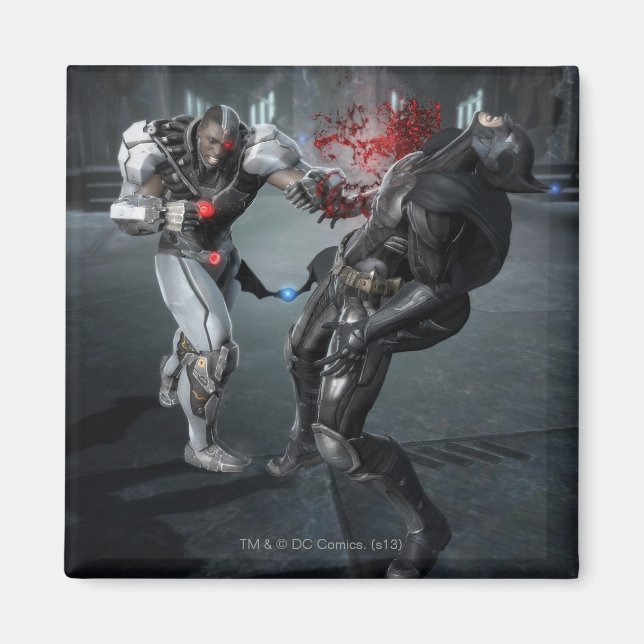 Aimant Capture d'écran : Cyborg vs Batman (Devant)