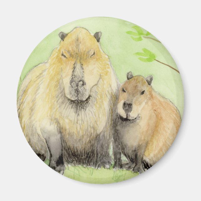 Aimant Capybara (Devant)
