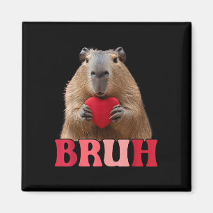 Aimant Capybara Bruh Mème Drôle Dire Ados Garçons Valenti
