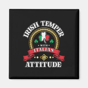 Aimant Caractère Irlandais Attitude Italienne St. Patrick
