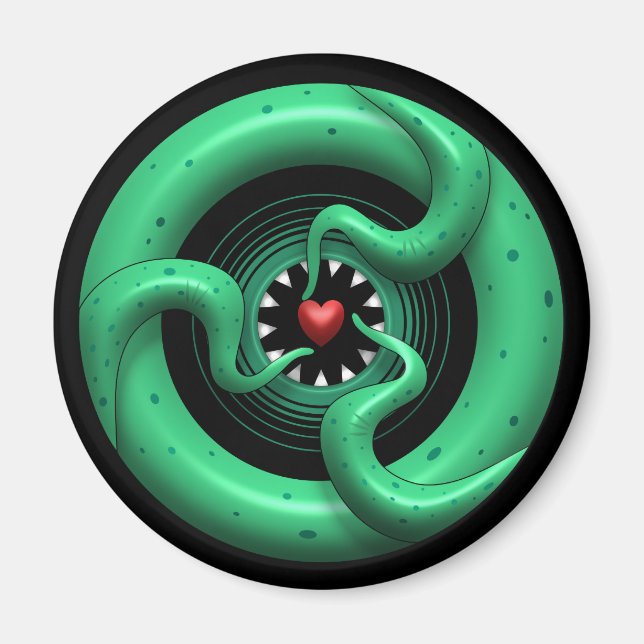 Aimant cardiaque Cthulhu (Devant)