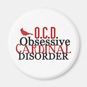 Aimant Cardinal Obsédé drôle