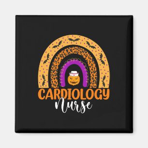 Aimant Cardiologie Infirmière Leopard Arc-en-ciel Citroui