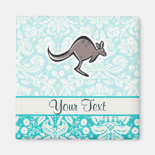 Aimant Caricature mignon Kangaroo