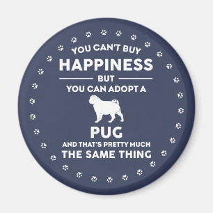 Aimant Carlin chien adoption bonheur