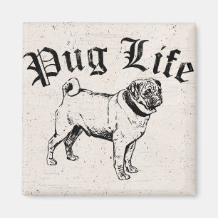 Aimant Carlin Life Funny Chien Gangster
