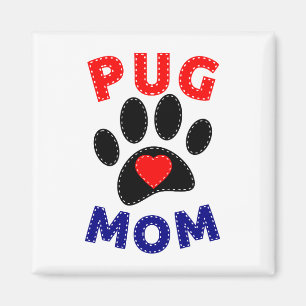 Aimant Carlin Maman Chien Maman Dessin