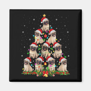 Aimant Carlin Santa Chapeau Noël Arbre Lumières Noël Pugm