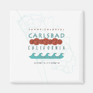 Aimant Carlsbad Califonia Design