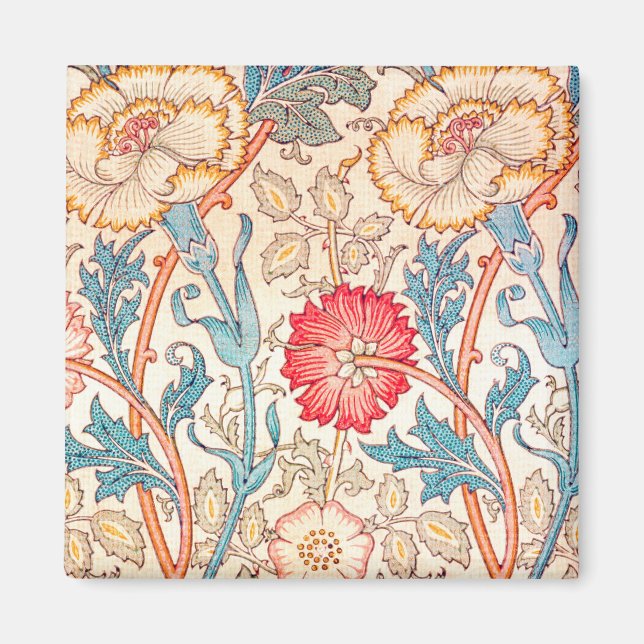 Aimant Carnation, William Morris (Devant)