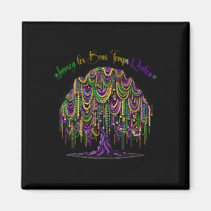 Aimant Carnaval Mardi Gras Bead Tree New Orleans 2024 Pou