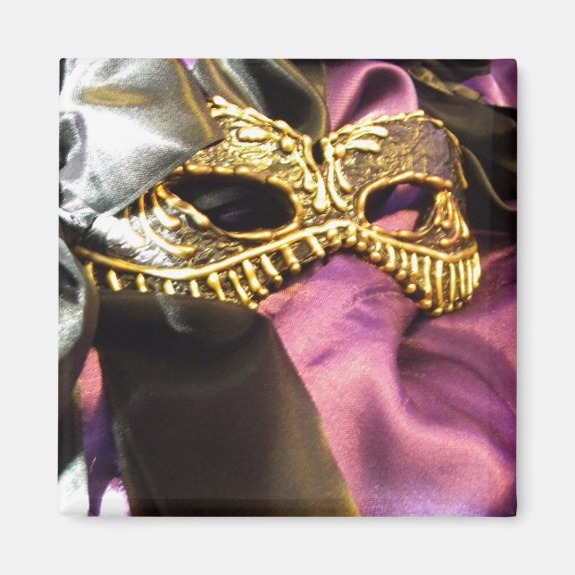 Aimant Carnaval noir (Devant)