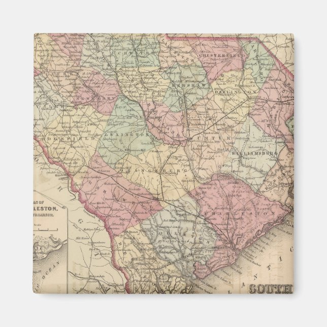 Aimant Caroline du Sud (Devant)