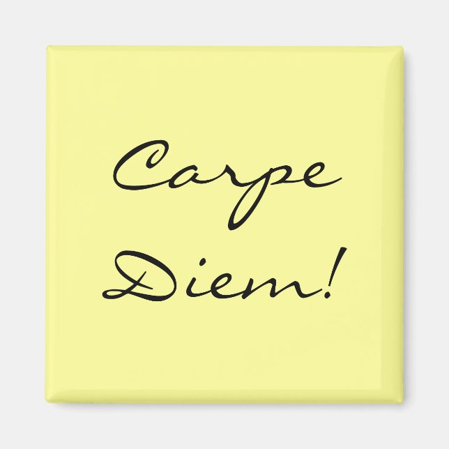 aimant Carpe Diem (Devant)