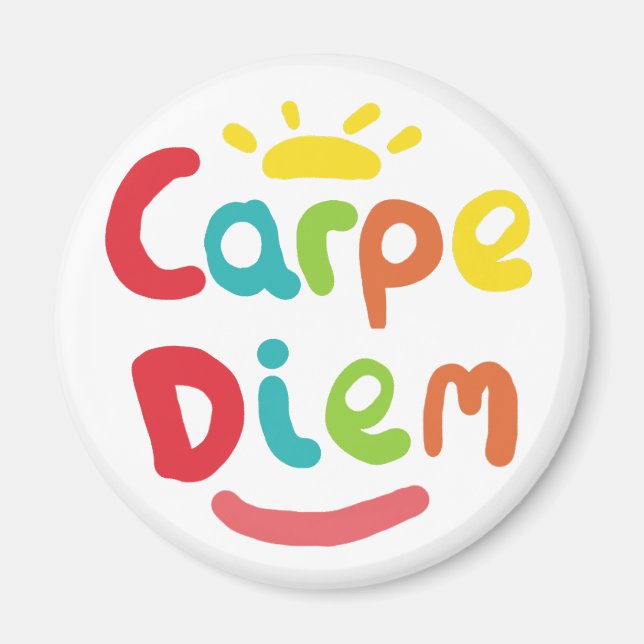 Aimant Carpe Diem (Devant)