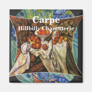 Aimant Carpe Hillbilly Charcuterie Charcuterie Pâté T-Shi