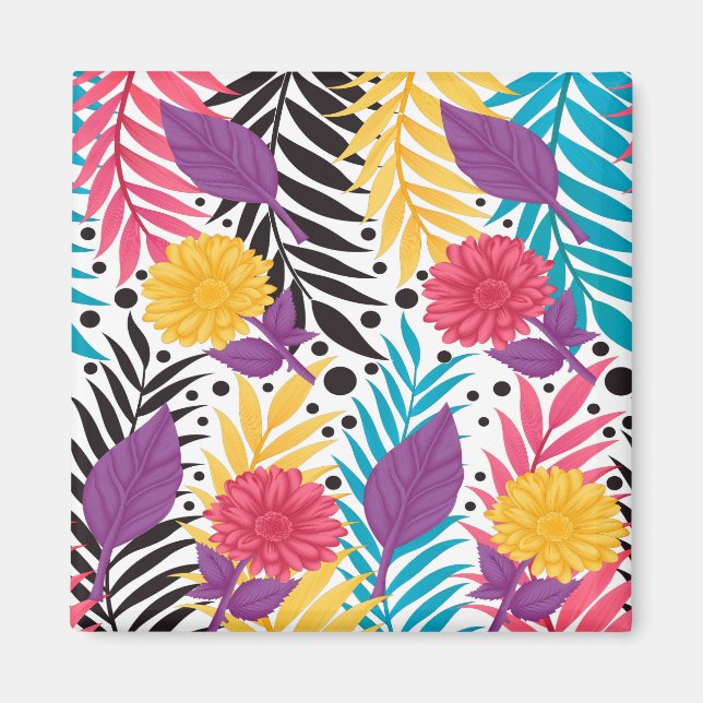 Aimant Carré de 2 pouces (Devant)