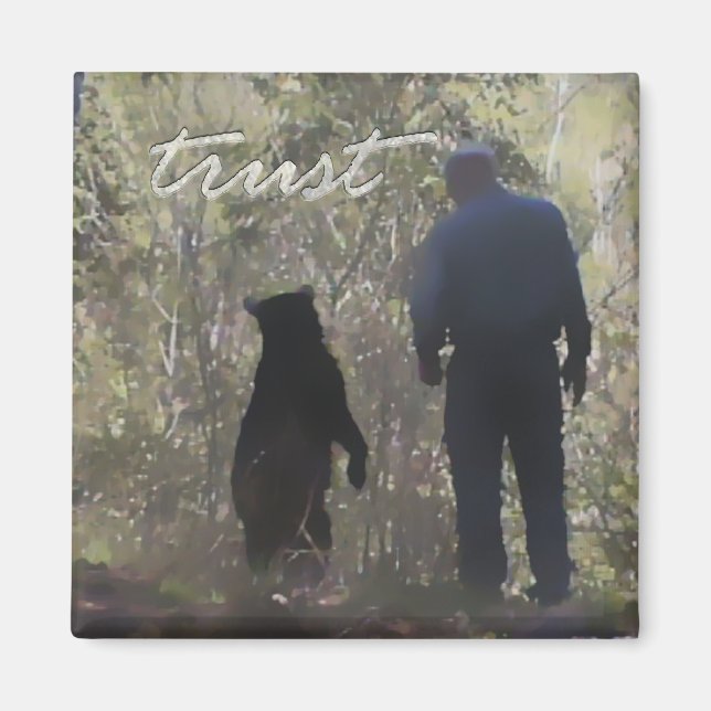 Aimant Carré de confiance - Denise Beverly (Devant)