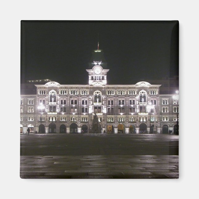 Aimant Carré en Trieste (Devant)