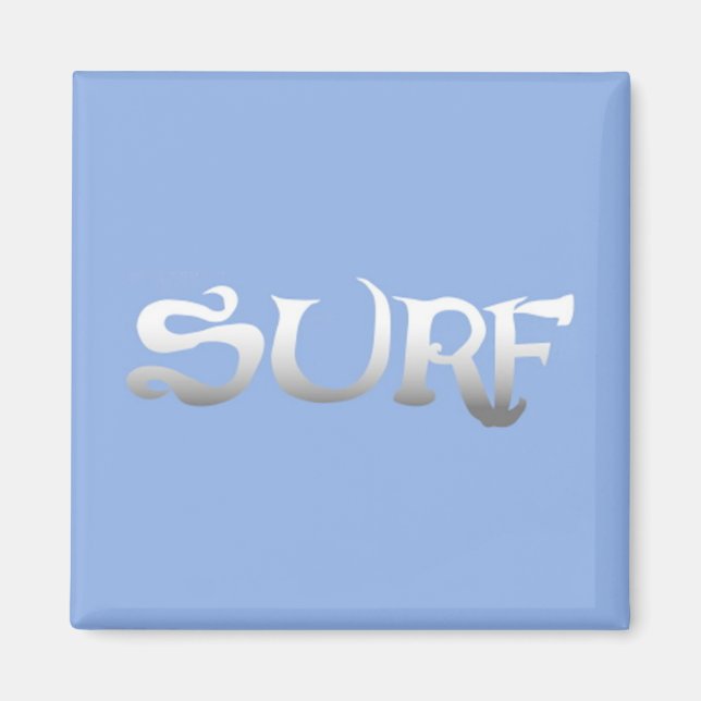 aimant carré surf (Devant)