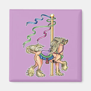 Aimant Carrousel chinois en cage
