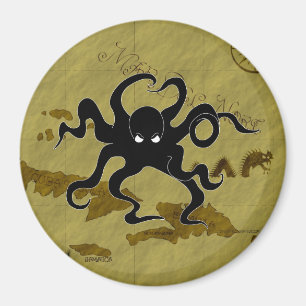 Aimant Carte #1 de pirate