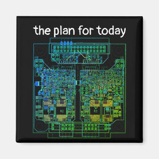 Aimant Carte circuit imprimé PCB Plan Platine mit