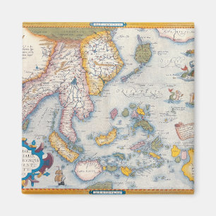 Aimant Carte d'Asie du Sud-Est 2
