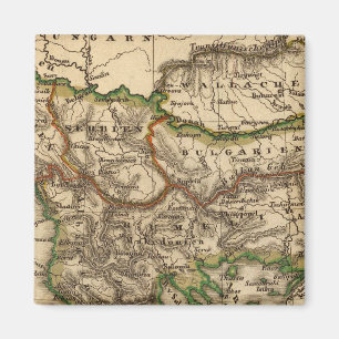 Aimant Carte de la Turquie et de la Grèce