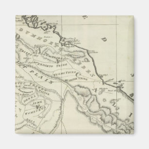 Aimant Carte de l'Abyssinie