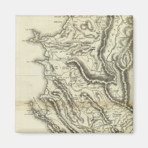 Aimant Carte de l'Albanie