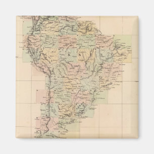 Aimant Carte de l'Assemblée de l'Amérique du Sud