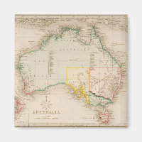 Carte de l'Australie et de la Nouvelle-Zélande