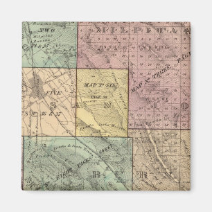 Aimant Carte de l'index Père Noël Clara Co