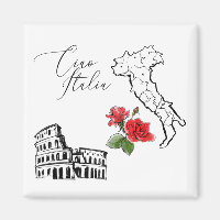 *~* Carte de l'Italie Ciao Italia Langue Italienne