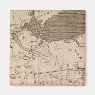 Aimant Carte de l'Ohio par Arrowsmith