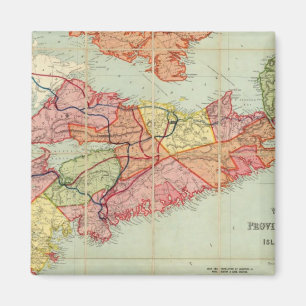 Aimant Carte de Mackinlay de la Nouvelle-Écosse 4