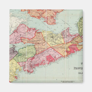Aimant Carte de Mackinlay de la province de la Nouvelle-
