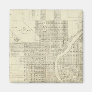 Aimant Carte de Milwaukee