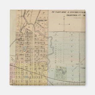 Aimant Carte de Rochester, Minnesota