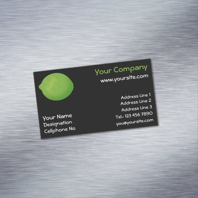 Aimant Carte de visite de chaux (In Situ)